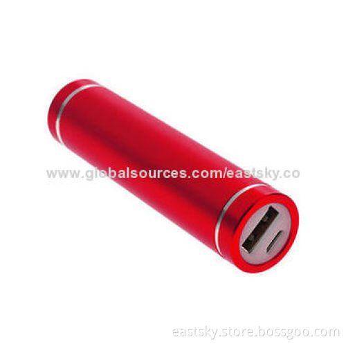 2000mAh universal aluminum charger with unique and fashionable design and various colorsNew